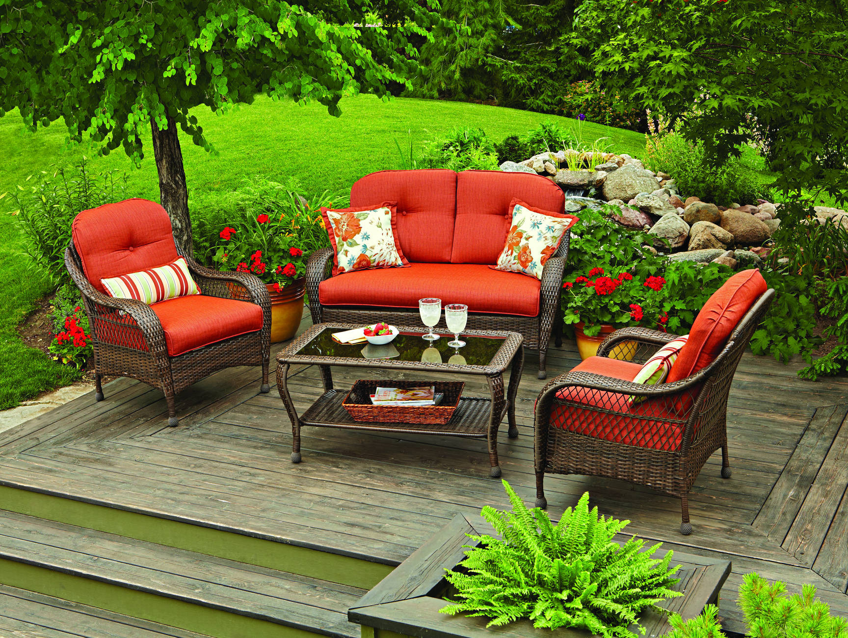 Best ideas about Lowes Patio Furniture Sets
. Save or Pin Shop Patio Conversation Sets At Lowes Wicker Set Now.