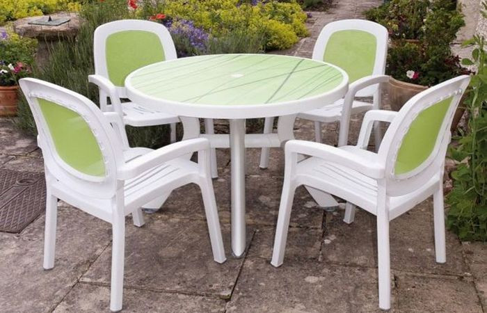 Best ideas about Lowes Patio Table And Chairs
. Save or Pin Brilliant Plastic Patio Tables White Table And Outdoor Now.