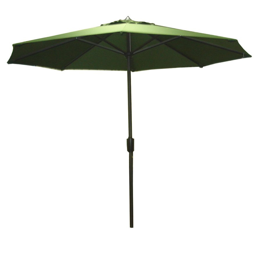 Best ideas about Lowes Patio Umbrella
. Save or Pin Garden Treasures 8 ft 10 in Green Round Market Umbrella Now.