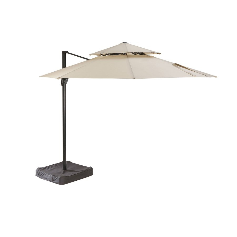 Best ideas about Lowes Patio Umbrella
. Save or Pin Garden Treasures 11 ft fset Octagon Umbrella with Crank Now.