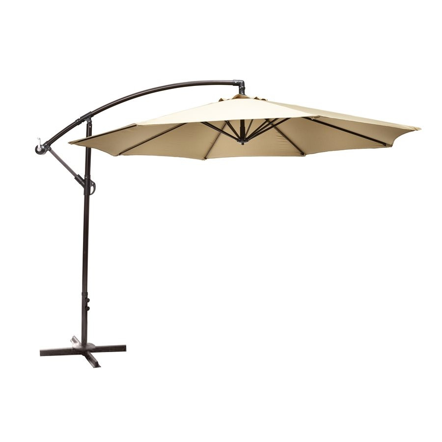 Best ideas about Lowes Patio Umbrella
. Save or Pin Garden Treasures 10 ft fset Beige Octagon Umbrella with Now.