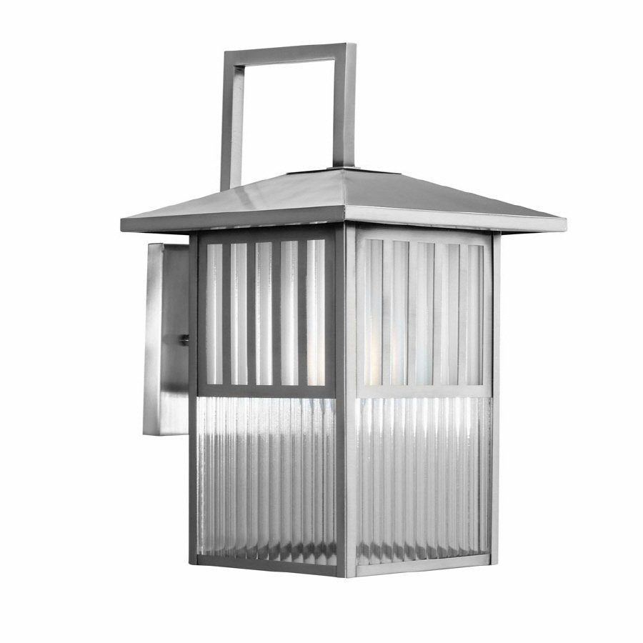 Best ideas about Lowes Porch Lights
. Save or Pin allen roth Lancetti 15 3 4 in Nickel Outdoor Wall Mount Now.