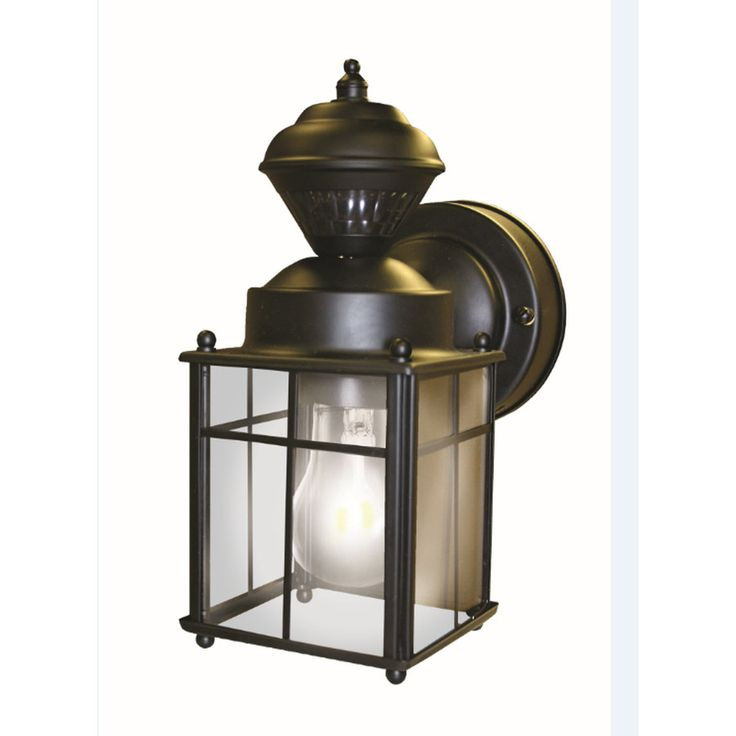 Best ideas about Lowes Porch Lights
. Save or Pin Shop Secure Home 9 52 in H Matte Black Motion Activated Now.