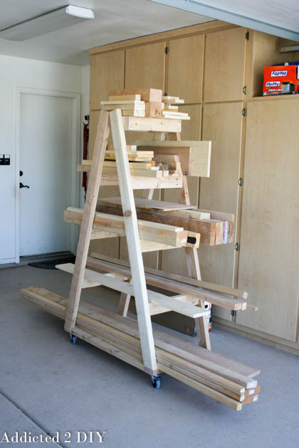 Best ideas about Lumber Storage Rack DIY
. Save or Pin DIY Mobile Lumber Rack Addicted 2 DIY Now.