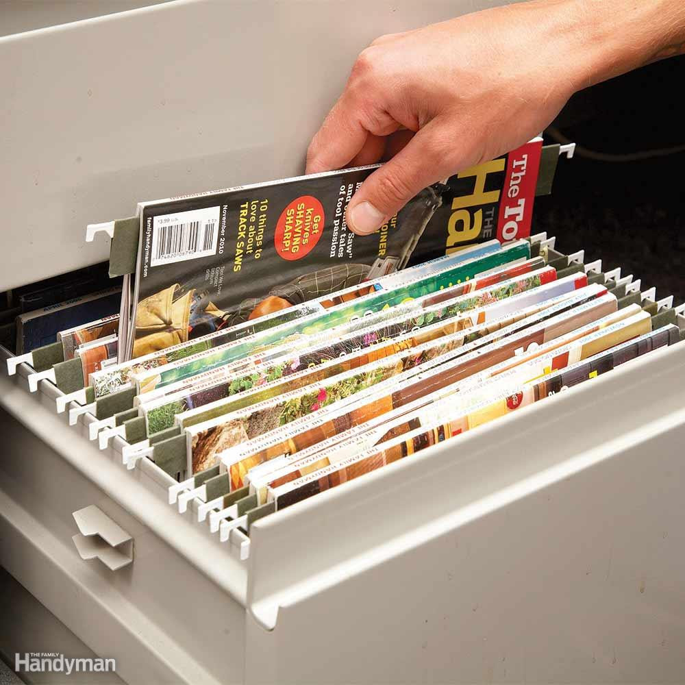Best ideas about Magazine Storage Ideas
. Save or Pin 18 Life Changing Organizing Ideas for Hard to Store Stuff Now.