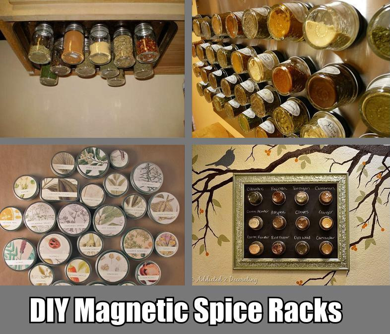 Best ideas about Magnetic Spice Rack DIY
. Save or Pin 4 DIY Magnetic Spice Rack Ideas Now.