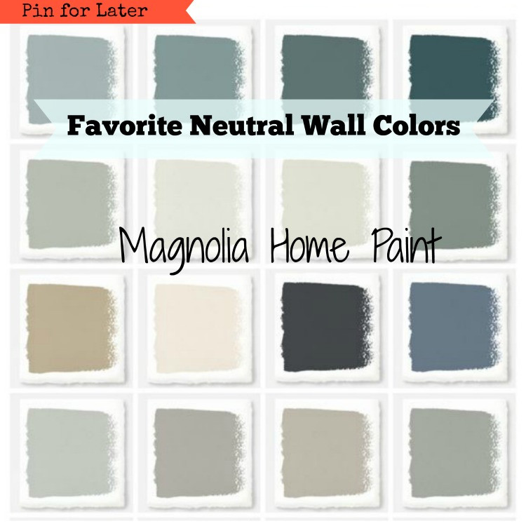 Best ideas about Magnolia Paint Colors
. Save or Pin Magnolia Paint Favorite Neutral Wall Colors Hallstrom Home Now.