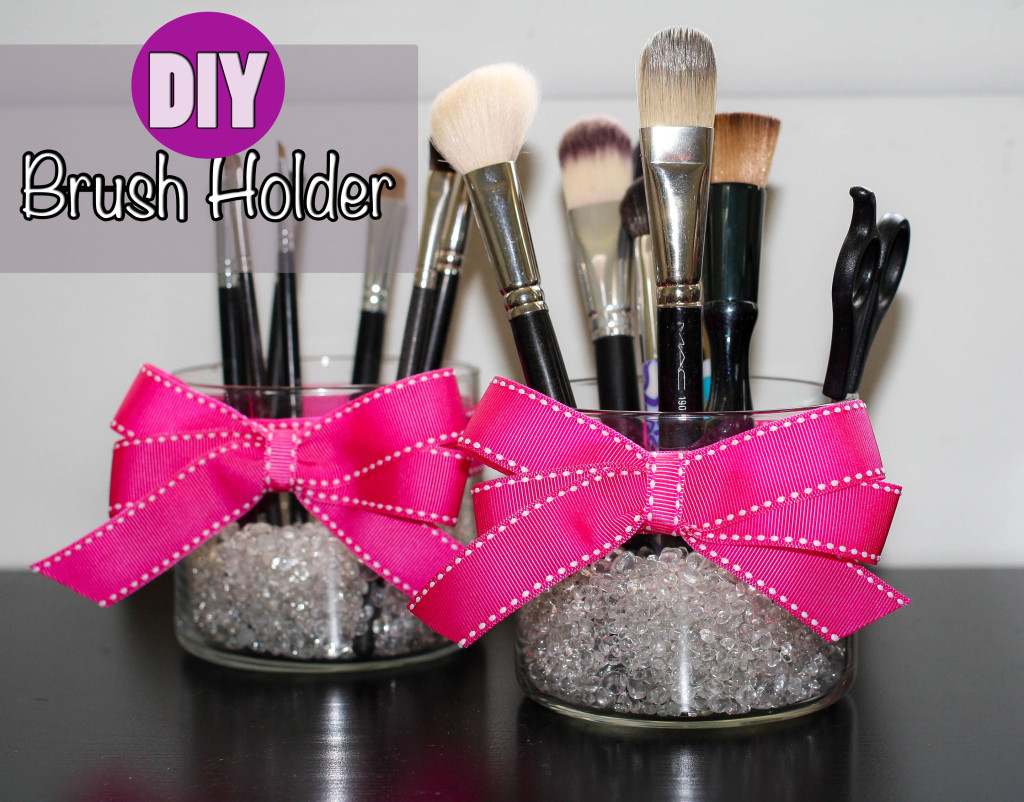 Best ideas about Makeup Brush Organizer DIY
. Save or Pin DIY Makeup Brush Holder Pretty In Pigment Now.