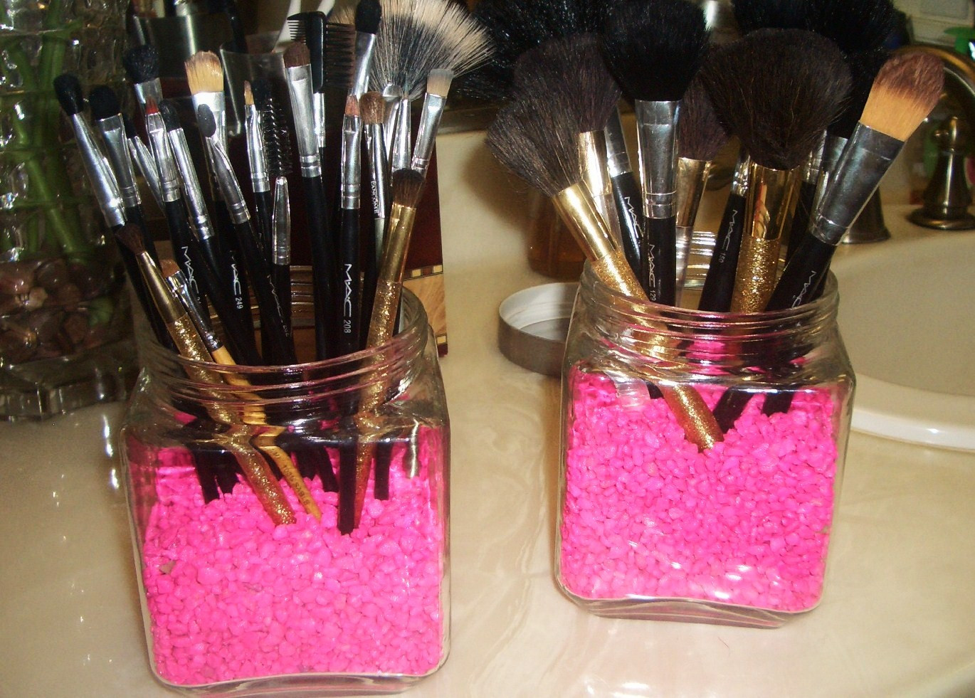 Best ideas about Makeup Brush Organizer DIY
. Save or Pin Fab and Frugal DIY Makeup Brush Holder thefabzilla Now.