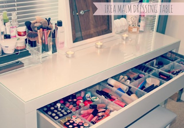 Best ideas about Makeup Storage Ideas Ikea
. Save or Pin 7 IKEA Inspired DIY Makeup Storage Ideas Now.