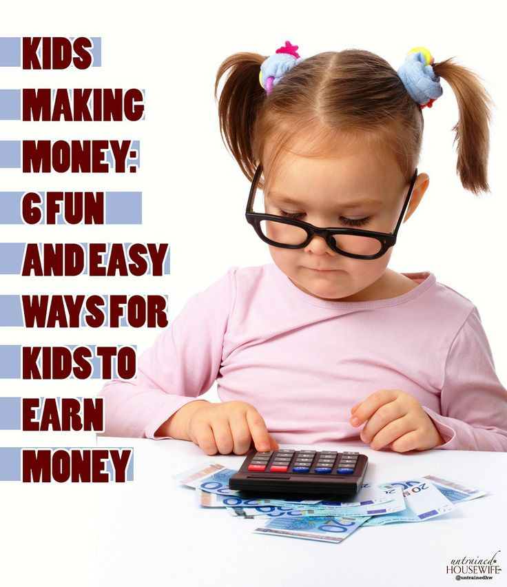 Best ideas about Making For Kids
. Save or Pin Six Fun and Easy Ways for Kids to Earn Money Now.