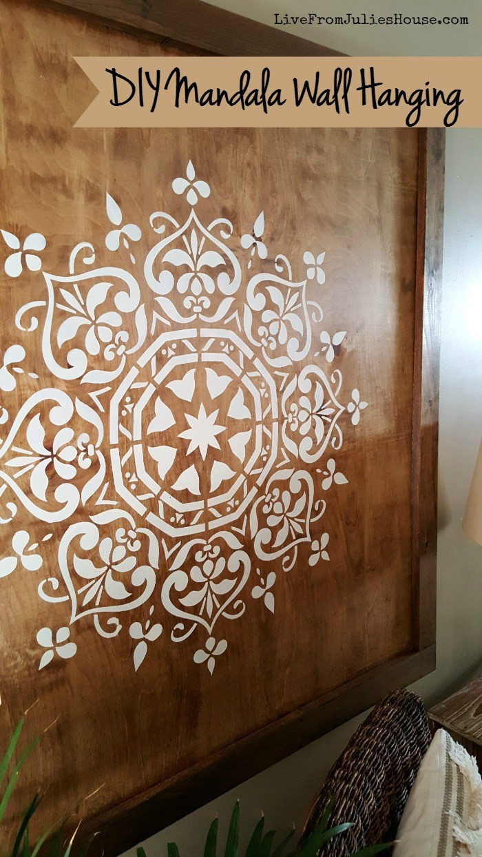 Best ideas about Mandala Wall Art
. Save or Pin DIY Mandala Wall Hanging Live from Julie s House Now.