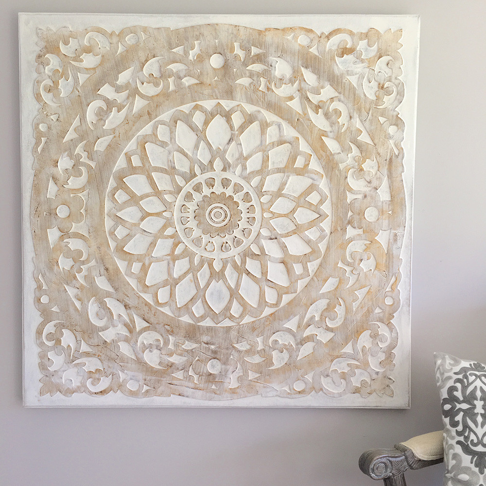 Best ideas about Mandala Wall Art
. Save or Pin Huge 100cm Mandala Oil Painted Wall Canvas Ready to Hang Now.