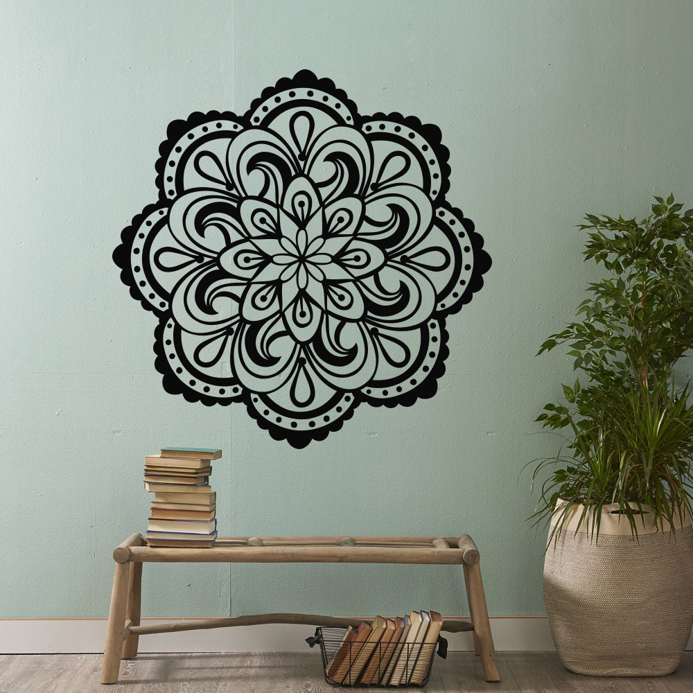 Best ideas about Mandala Wall Art
. Save or Pin Mandala Vinyl Wall Decal Sticker Mandala Wall Art Yoga Now.