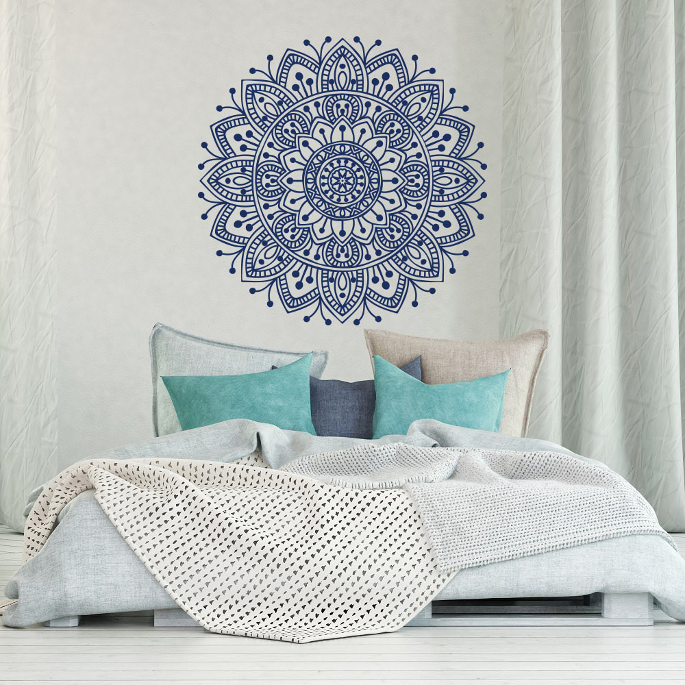 Best ideas about Mandala Wall Art
. Save or Pin Mandala Wall Decal Bedroom Mandala Vinyl Wall Decal Boho Now.