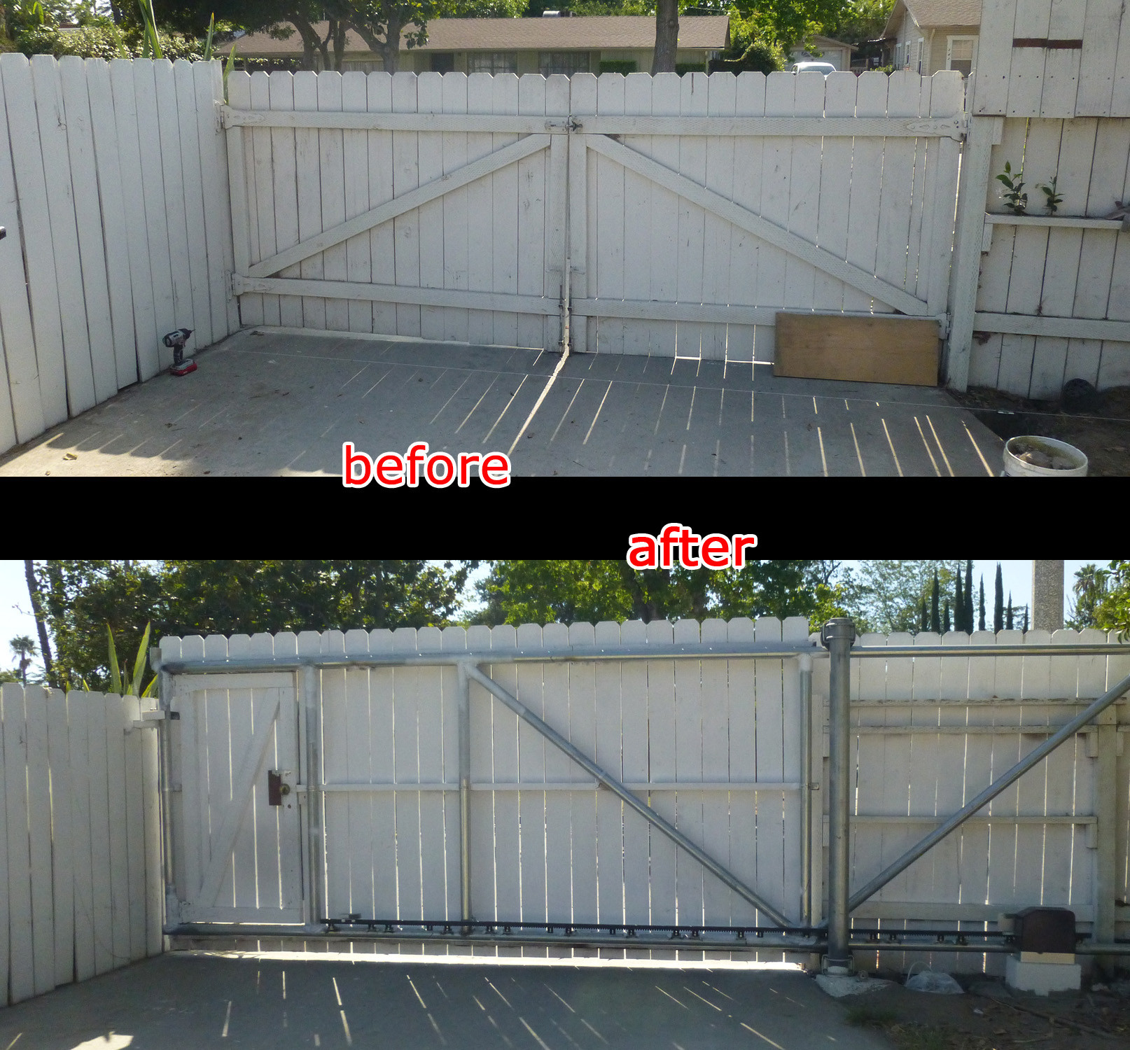 Best ideas about Manual Sliding Gate Kits DIY
. Save or Pin DIY how to build your own cantilever sliding gate 1 Now.