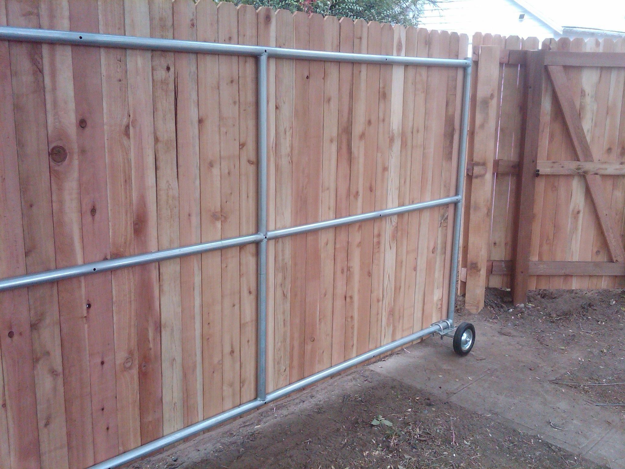 Best ideas about Manual Sliding Gate Kits DIY
. Save or Pin Wood Fence Ideas with a gate Now.