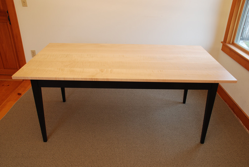 Best ideas about Maple Dining Table
. Save or Pin Handmade Custom Tiger Maple Shaker Dining Table from Vermont Now.