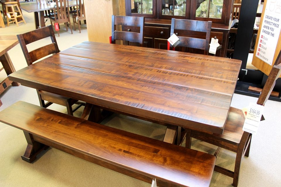 Best ideas about Maple Dining Table
. Save or Pin Wormy Maple Live Edge Dining Table 3433 Redekers Furniture Now.