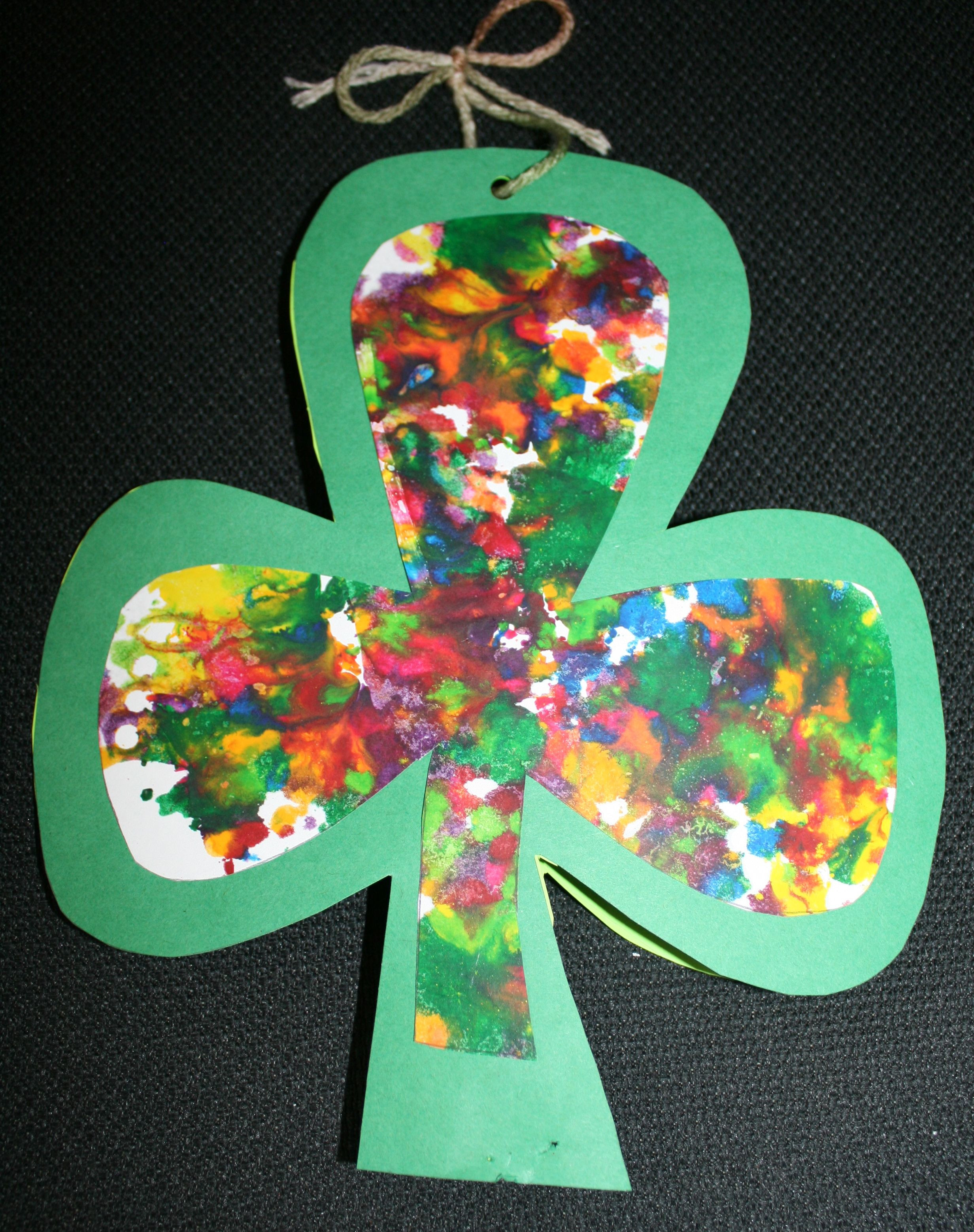 Best ideas about March Crafts For Toddlers
. Save or Pin Shamrock craft for St Patrick s Day Now.