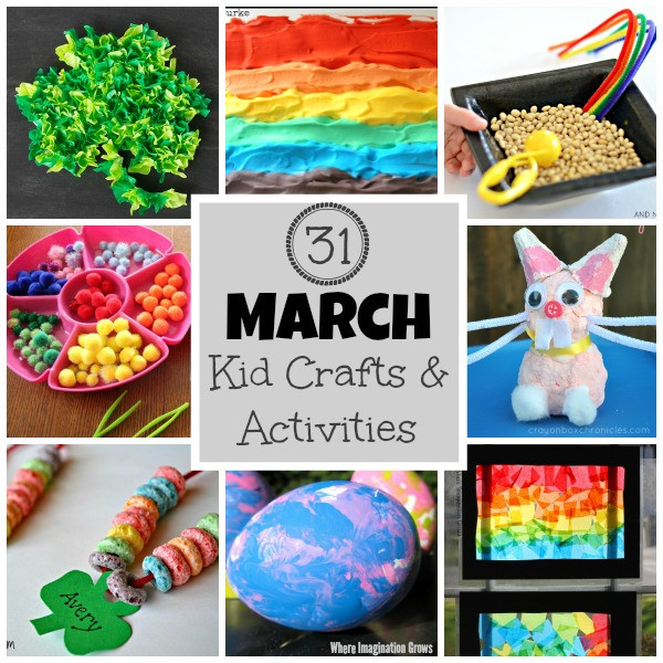 Best ideas about March Crafts For Toddlers
. Save or Pin 31 Days of March Crafts & Activities for Kids Where Now.