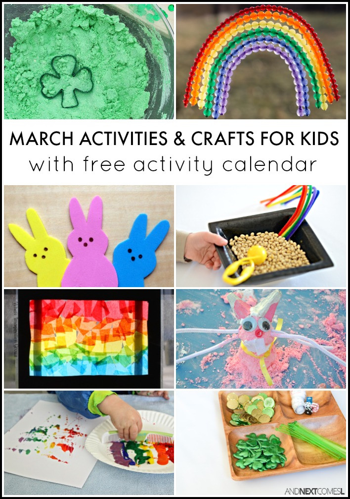 Best ideas about March Crafts For Toddlers
. Save or Pin 31 March Activities for Kids Free Activity Calendar Now.