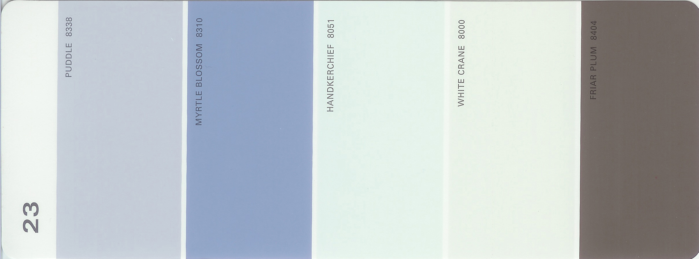 Best ideas about Martha Stewart Paint Colors
. Save or Pin Martha Stewart Paint 5 Color Palette Card 23 Now.