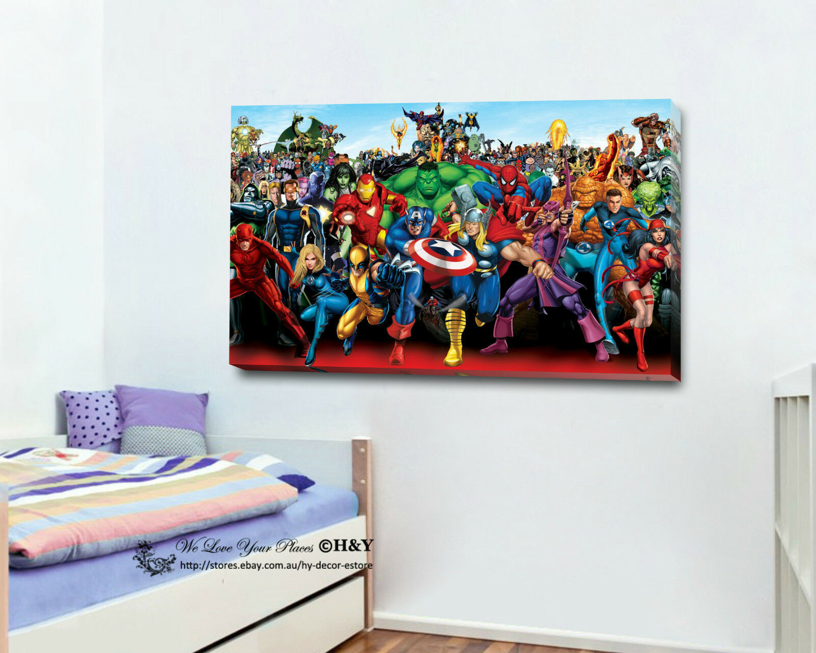 Best ideas about Marvel Wall Art
. Save or Pin Marvel Characters Stretched Canvas Print Framed Wall Art Now.