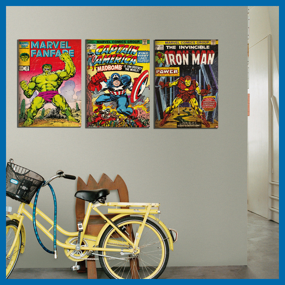 Best ideas about Marvel Wall Art
. Save or Pin Marvel Has Arrived Now.