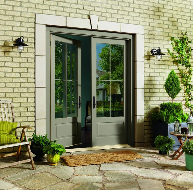 Best ideas about Marvin Patio Door
. Save or Pin Inswing French Doors by Marvin Traditional Patio Now.