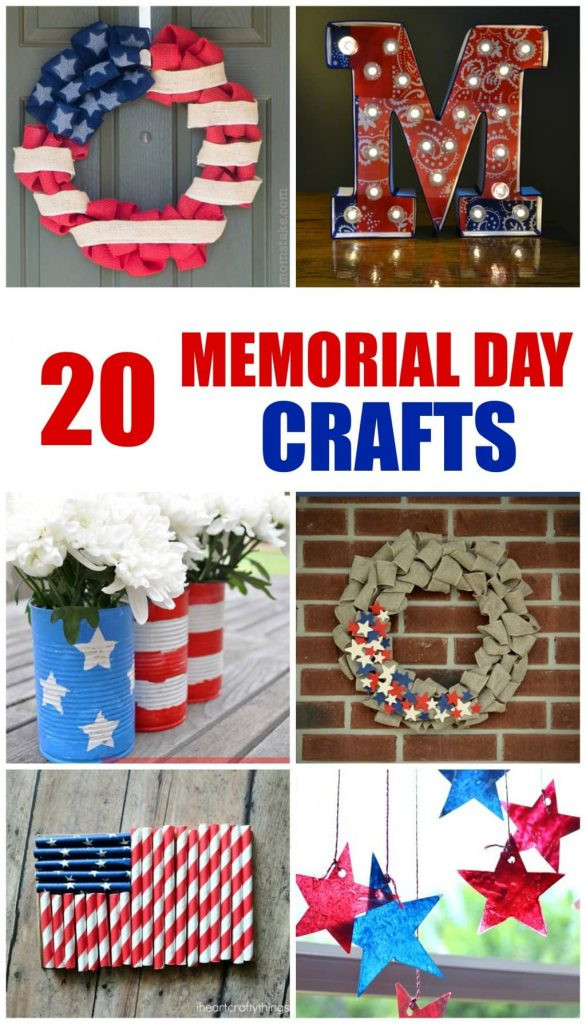 Best ideas about Memorial Day Craft Ideas For Adults
. Save or Pin 20 Memorial Day Craft DIY Ideas for Home or School Classroom Now.