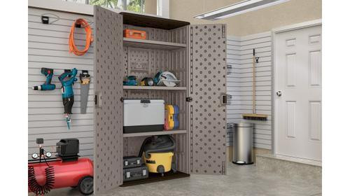 Best ideas about Menards Garage Storage Cabinets
. Save or Pin Suncast Mega Tall Storage Cabinet at Menards Now.
