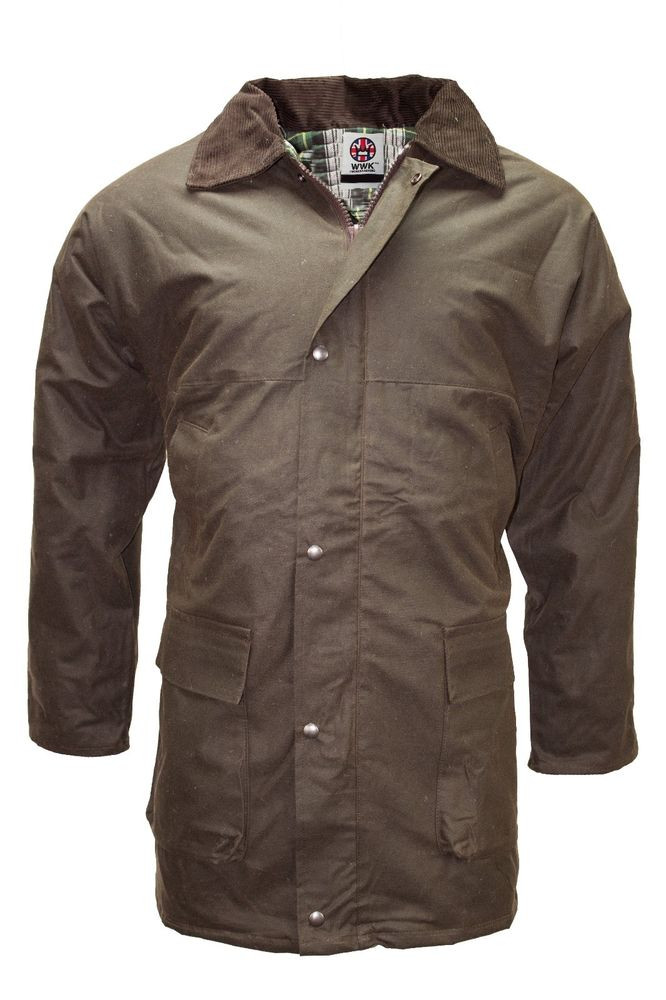 Best ideas about Mens Outdoor Clothing
. Save or Pin WWK Mens Jacket Brown Wax Quilted Cotton Garment Male Now.