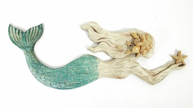 Best ideas about Mermaid Wall Art
. Save or Pin Mermaid Wall Art Hanging Sculpture Coastal Ocean Beach Now.