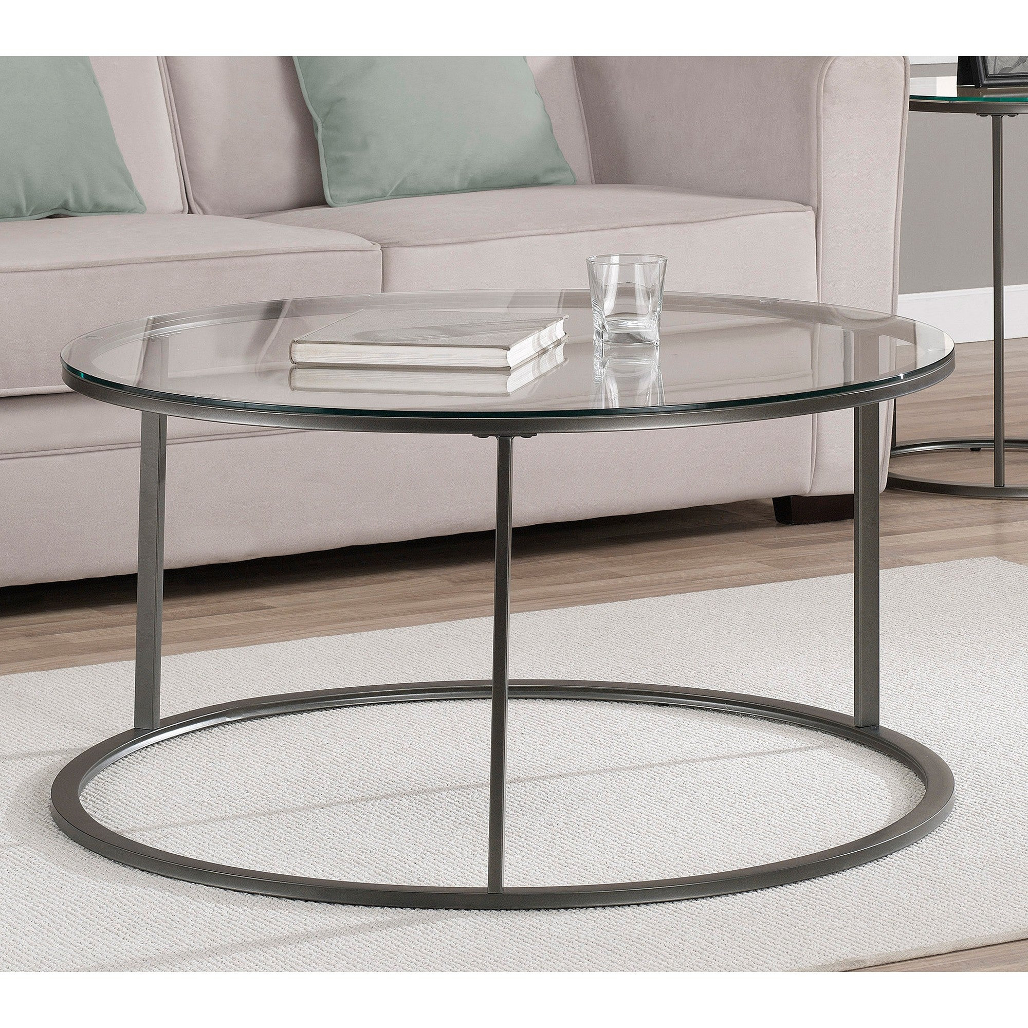 Best ideas about Metal And Glass Coffee Table
. Save or Pin Round Glass Top Metal Coffee Table Overstock Shopping Now.