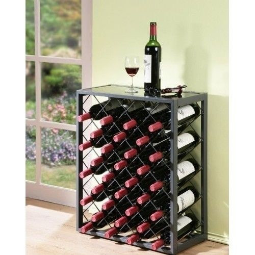 Best ideas about Metal Floor Standing Wine Racks
. Save or Pin Metal Wine Rack Bottle Holder Bar Glass Storage Black Now.