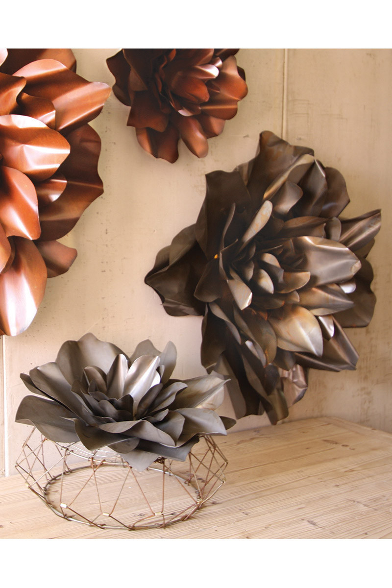 Best ideas about Metal Flower Wall Art
. Save or Pin raw metal flower wall hangings flower sculpture Now.