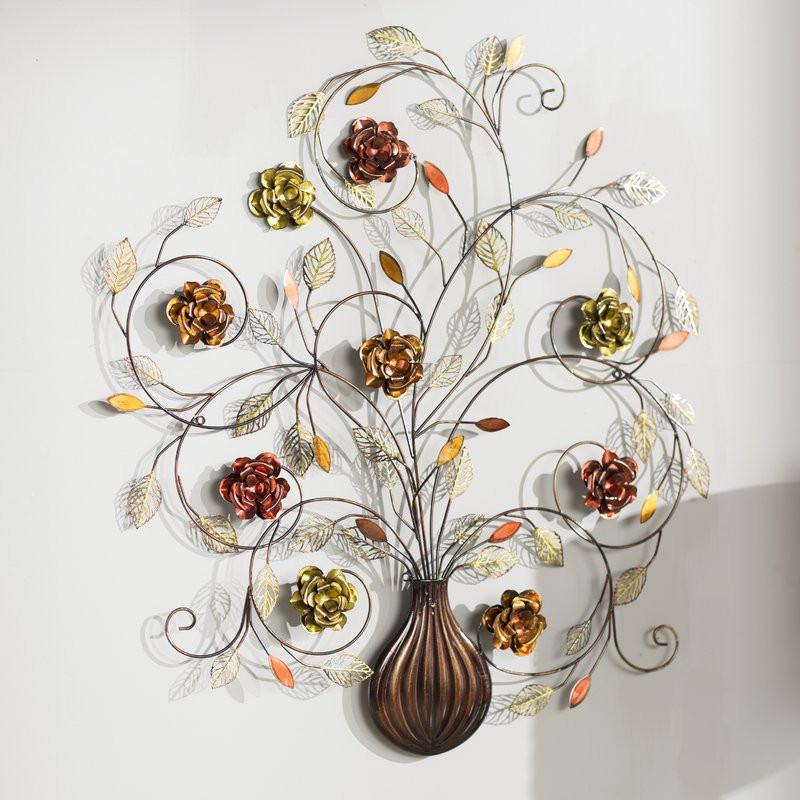Best ideas about Metal Flower Wall Art
. Save or Pin Alcott Hill Flowers Metal Wall Décor & Reviews Now.