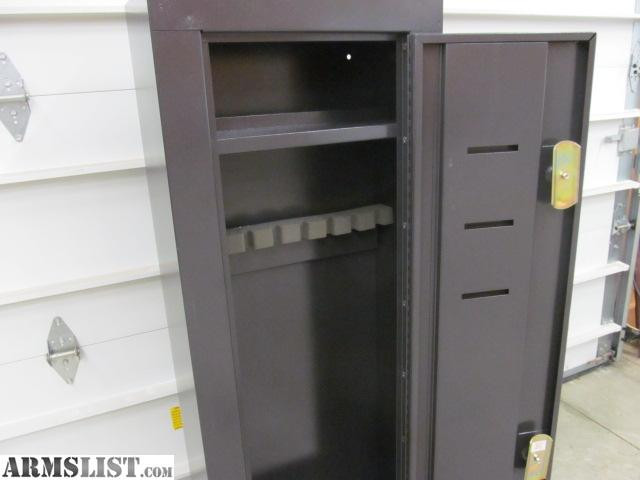 Best ideas about Metal Gun Cabinet
. Save or Pin ARMSLIST For Sale METAL GUN CABINET HOLDS 10 LONG Now.