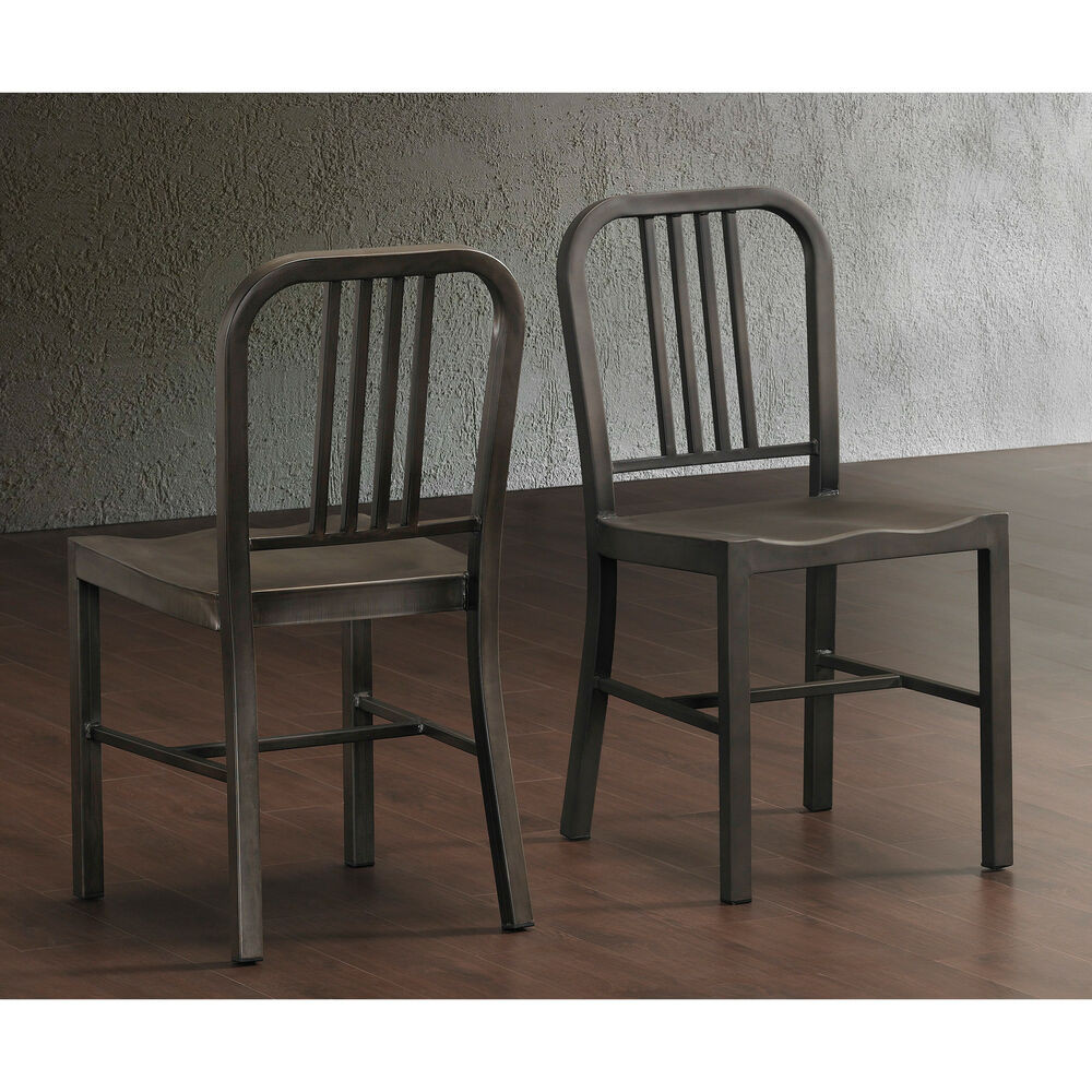 Best ideas about Metal Kitchen Chairs
. Save or Pin Vintage Metal Side Chairs Set of 2 Dining Kitchen Room Now.