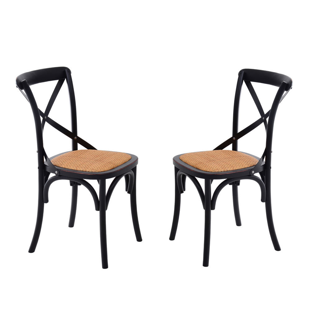 Best ideas about Metal Kitchen Chairs
. Save or Pin HOM Dining Chairs Set of 2 Kitchen Vintage X Back Solid Now.