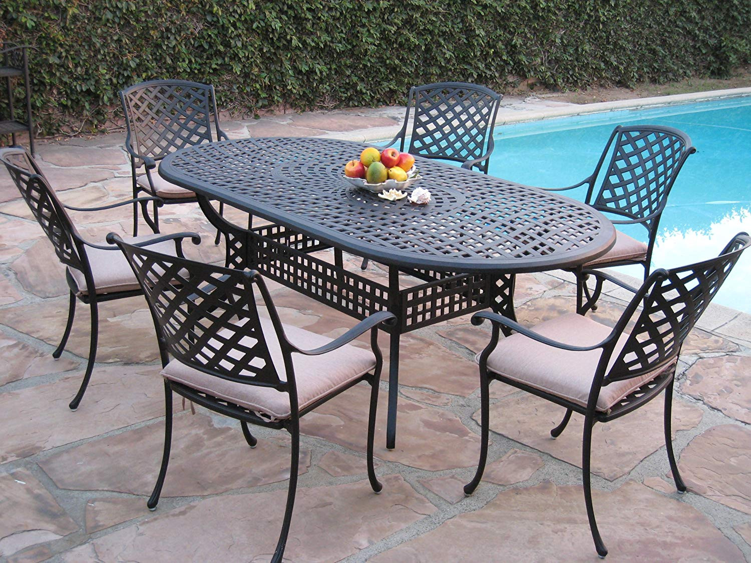 Best ideas about Metal Patio Furniture
. Save or Pin Kawaii Collection Outdoor Cast Aluminum Patio Furniture 7 Now.