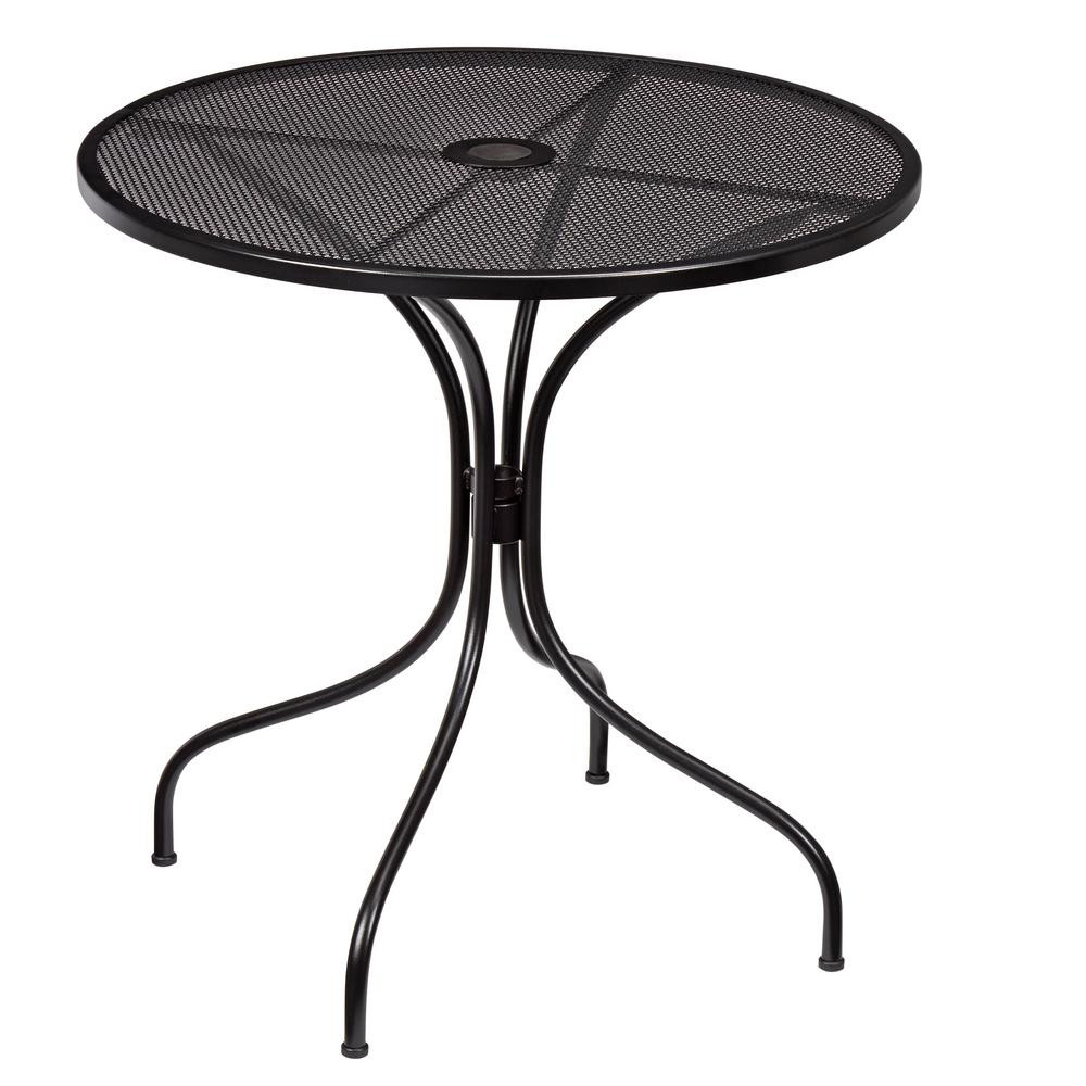 Best ideas about Metal Patio Table
. Save or Pin Hampton Bay Nantucket Round Metal Outdoor Bistro Table Now.