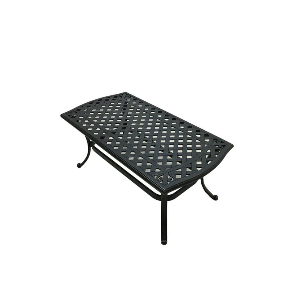 Best ideas about Metal Patio Table
. Save or Pin Hampton Bay Belcourt Metal Rectangle Outdoor Coffee Table Now.