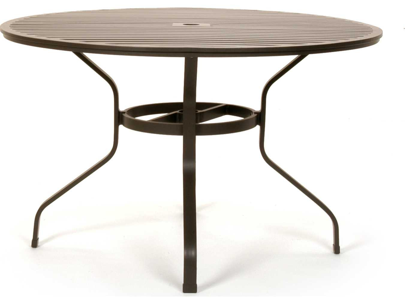 Best ideas about Metal Patio Table
. Save or Pin Caluco San Michelle Aluminum 48 Wide Round Dining Table Now.