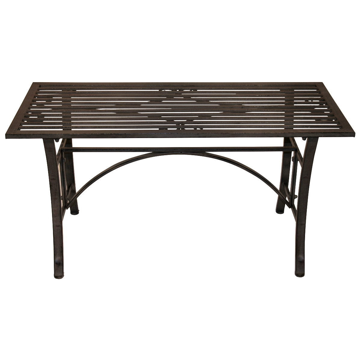 Best ideas about Metal Patio Table
. Save or Pin Charles Bentley Wrought Iron Coffee Table Outdoor Patio Now.