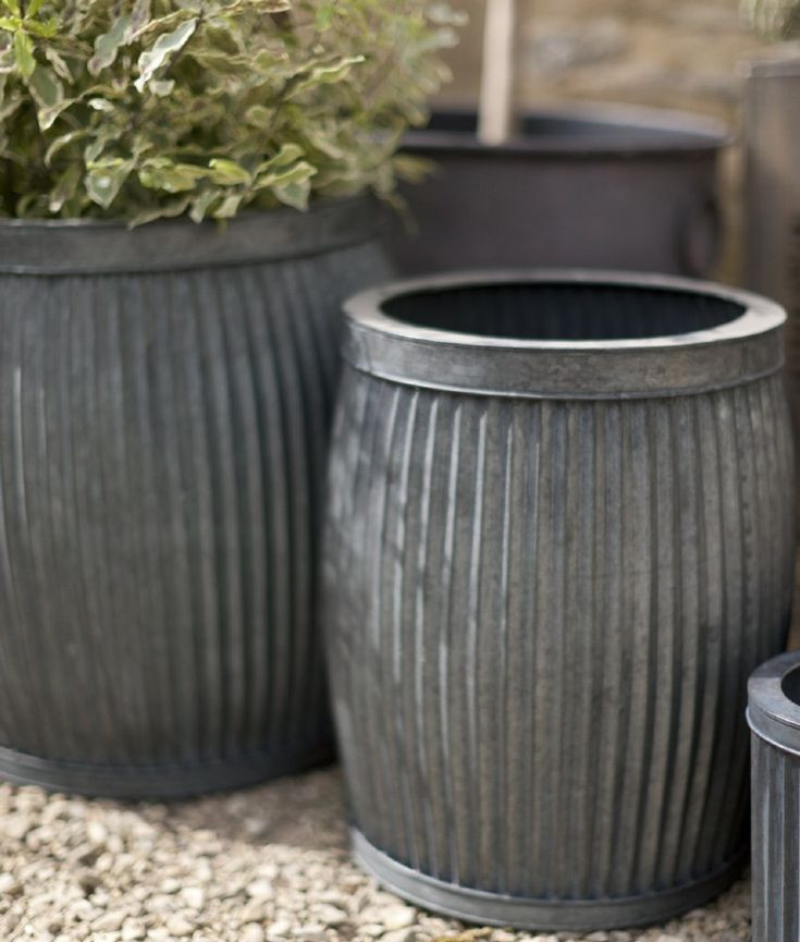 Best ideas about Metal Planters Outdoor
. Save or Pin Metal Planters with Vintage Feel Set of 2 Garden Planters Now.