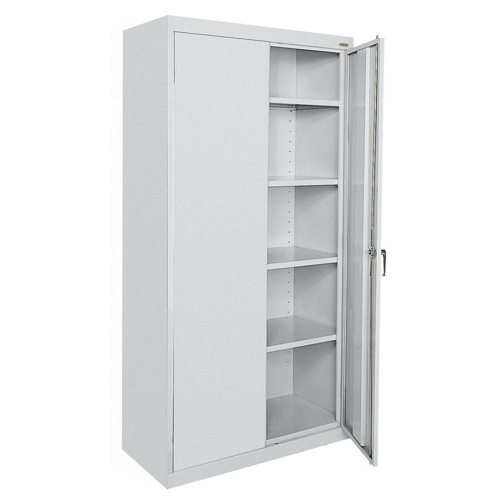 Best ideas about Metal Storage Cabinet
. Save or Pin Sandusky Classic Series 72 in H x 36 in W x 18 in D Now.