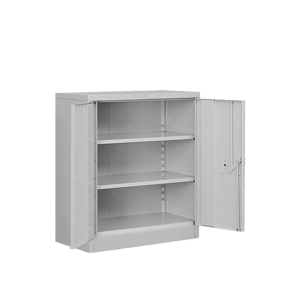 Best ideas about Metal Storage Cabinet
. Save or Pin Salsbury Industries 36 in W x 42 in H x 18 in D 2 Shelf Now.