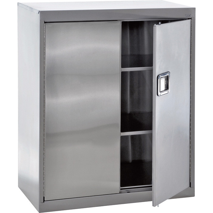 Best ideas about Metal Storage Cabinet With Doors
. Save or Pin Sandusky Buddy Stainless Steel Storage Cabinet — 36in W x Now.